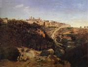 Corot Camille Volterra oil on canvas